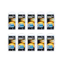 Duracell 675 Numara İşitme Cihazı Pili 10 Paket 60 Adet