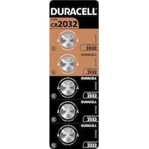 Duracell CR2032 2032 Lityum 3V 5'li Özel Düğme Pil