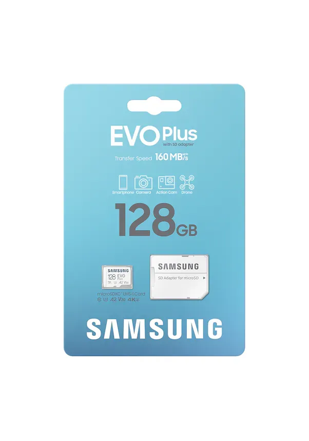 Samsung Evoplus 128 GB Hafıza Kartı 160MB/s