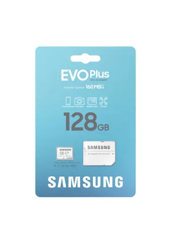 Samsung Evoplus 128 GB Hafıza Kartı 160MB/s