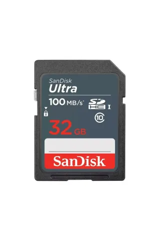 SANDISK ULTRA SD 32GB 100MB/s  HAFIZA KARTI
