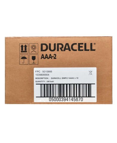 DURACELL KARTELA 3AAA PİL 1 KOLİ 240 ADET