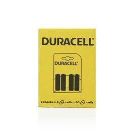 DURACELL BASIC 4'LÜ 2AA KALEM PİL 1 KOLİ 80 ADET