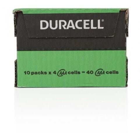 DURACELL BASIC 4'LÜ 3AAA İNCE PİL 1 KOLİ 40 ADET