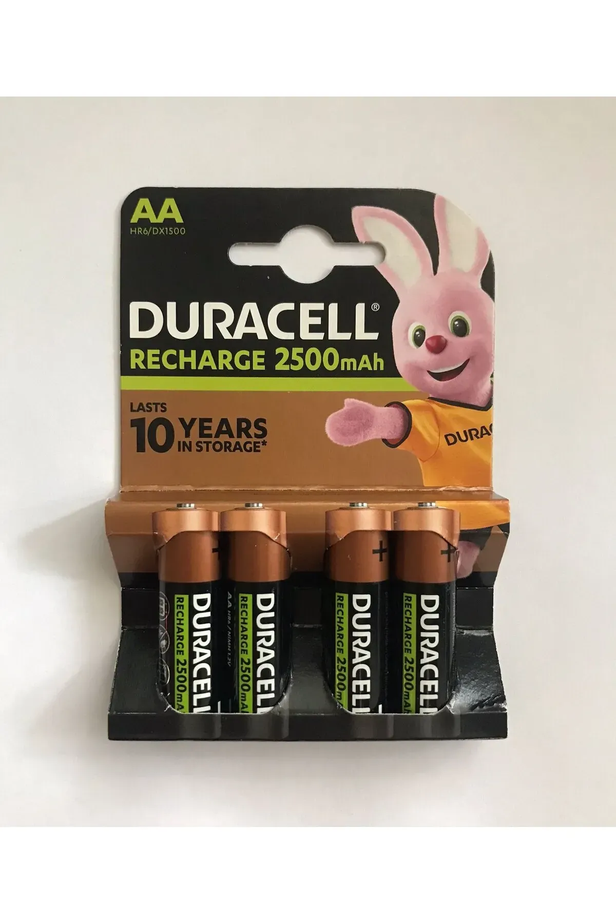 DURACELL 2500 MAH ŞARJLI 4 ADET KALEM PİL (2AA)