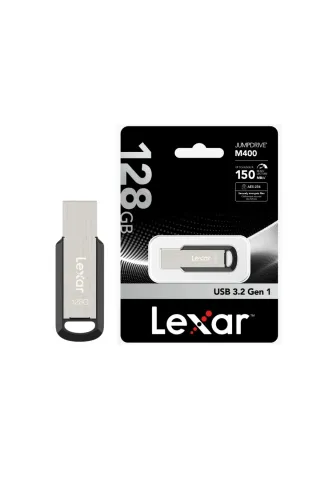 LEXAR M400 METAL 128GB 3.2 USB BELLEK 150MB/s