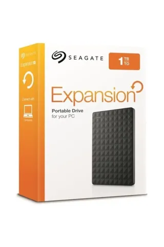 SEAGATE One Touch with Password 1 TB Harici Disk Siyah STKY1000400