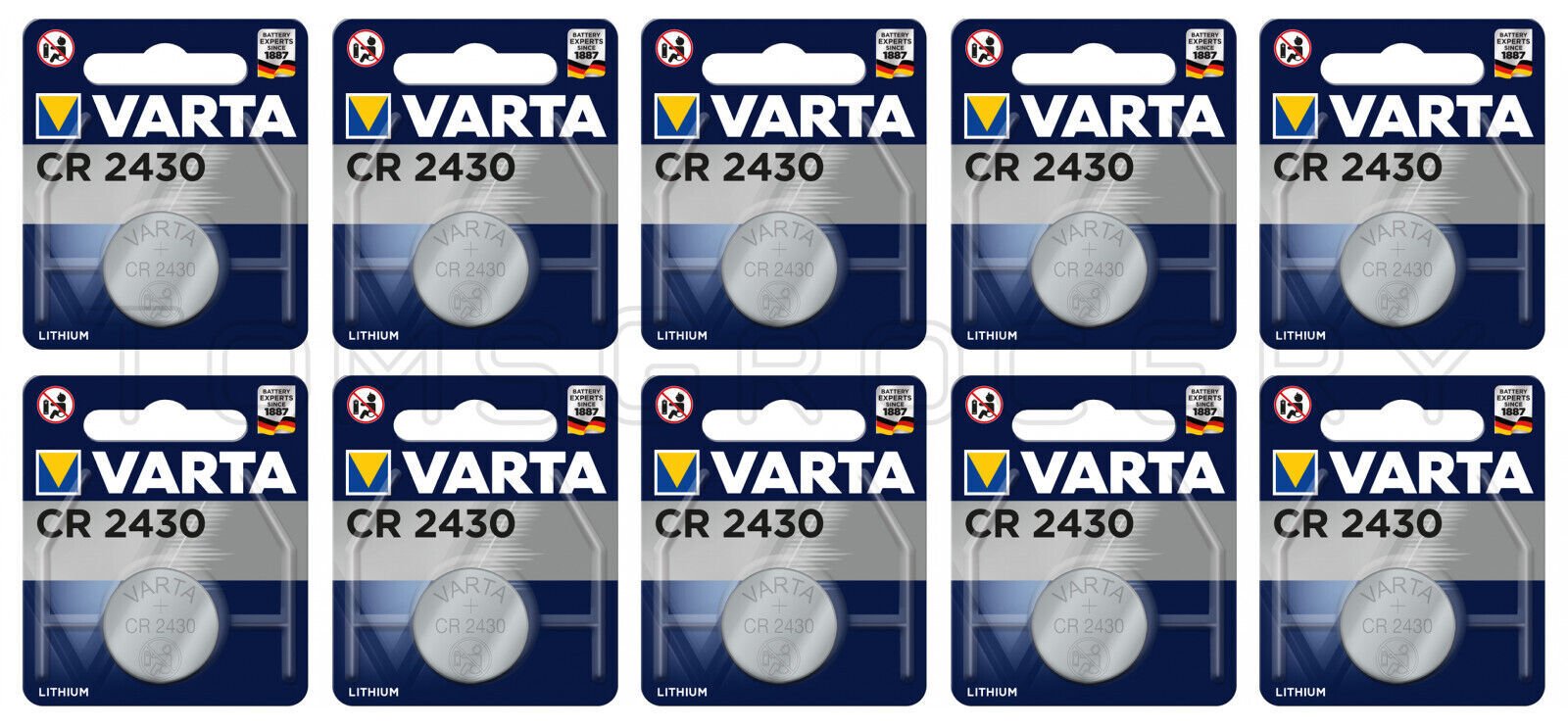 VARTA 2430 3V 10'lu LİTYUM PİL