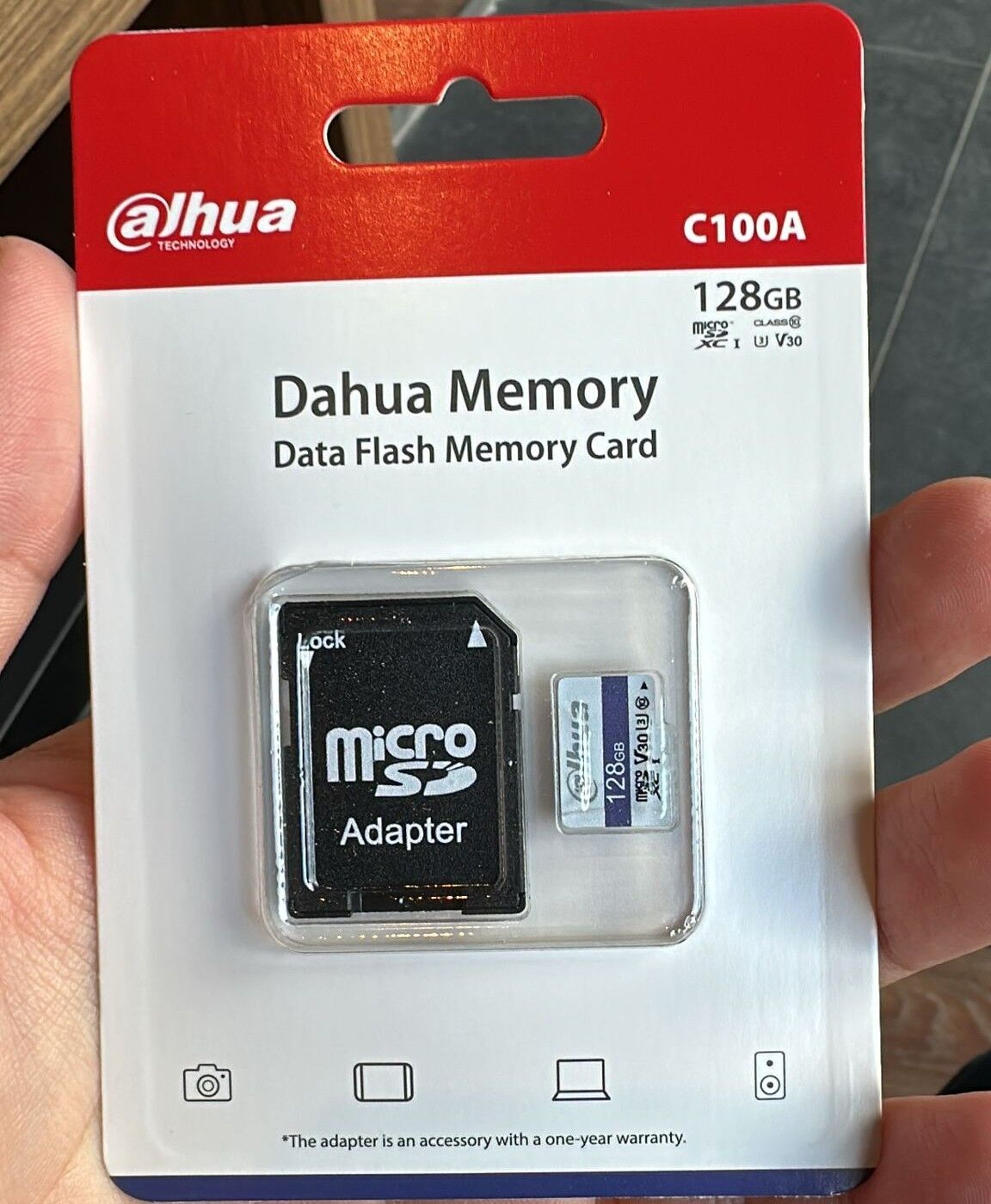 DAHUA 128GB DATA FLASH MEMORY CARD V30 U3