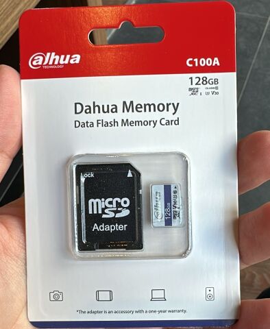 DAHUA 128GB DATA FLASH MEMORY CARD V30 U3